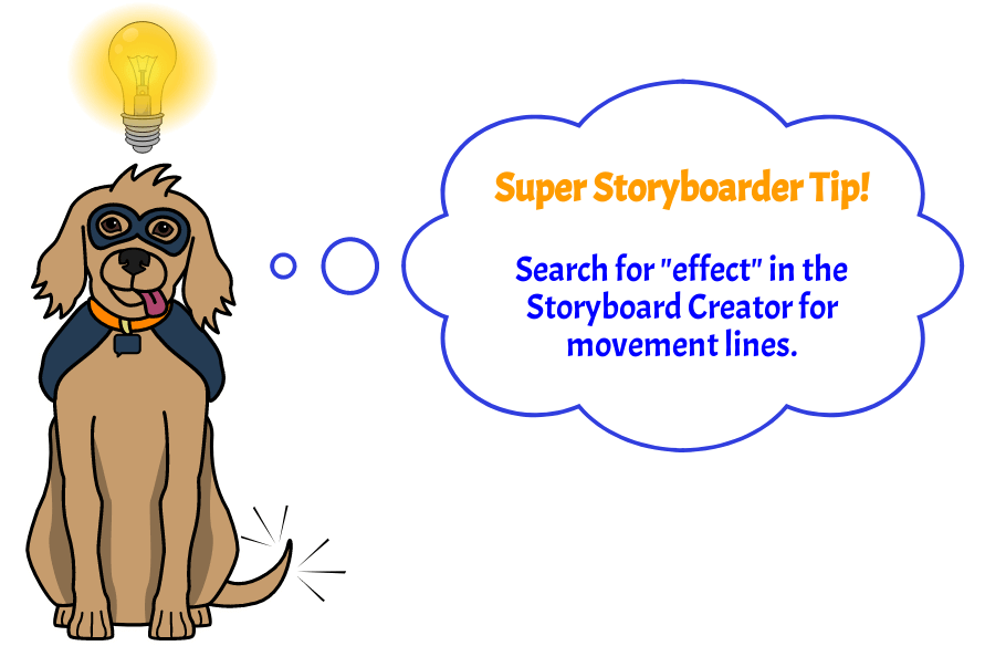 טיפ לסופר Storyboarder