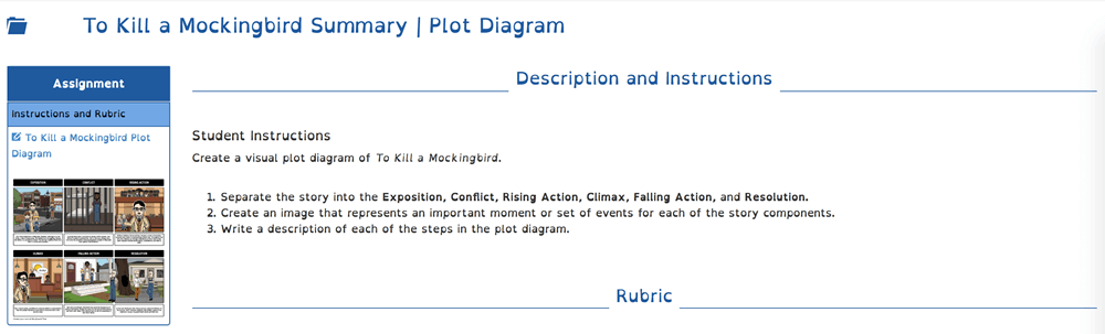 Using OpenDyslexic on Storyboard That