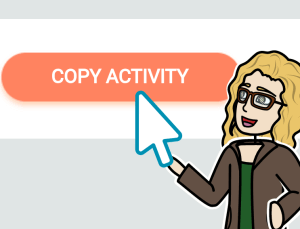 Image of Copy Activity Button
