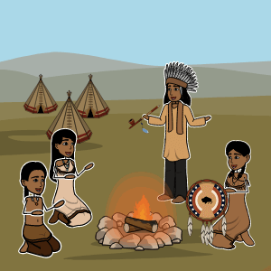 Ursprungsbefolkningen på Great Plains