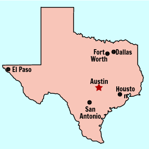 Vodniške Dejavnosti v Državi Teksas