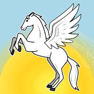 Yunan Mitolojisinden Pegasus