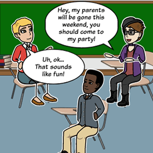 Social Berättelse Tonåringar
