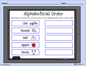 alphabetical-order