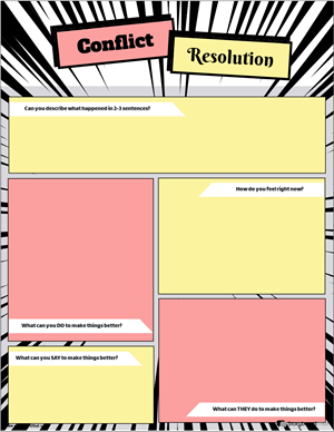 Conflict Resolution Worksheets