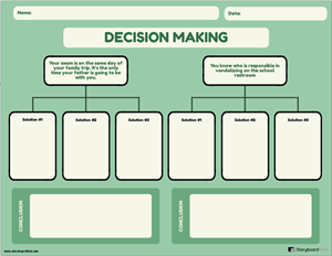 decision making worksheet