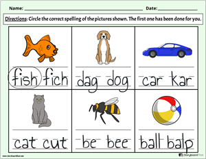 Early Reading Worksheets