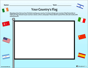 Flag Completed Example