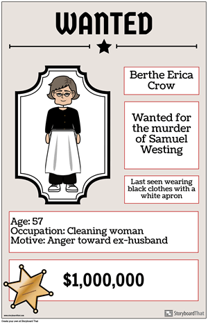 Wanted Poster Example