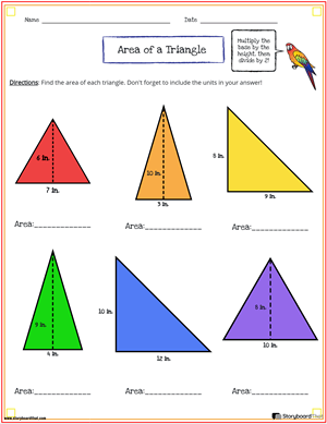 Area and Perimeter Worksheet Templates