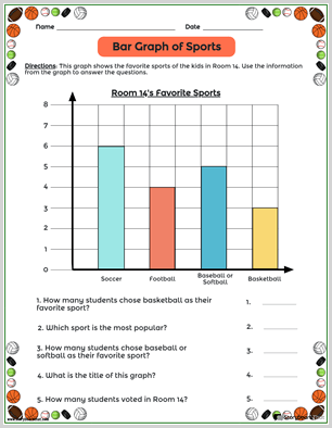 Arbeitsblätter Grafisch Darstellen | Vorlagen für Diagramm-Arbeitsblätter