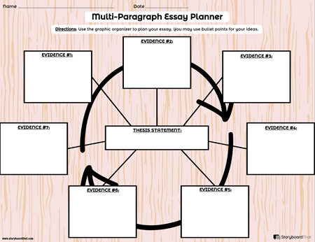 Multi Paragraph Worksheet Templates