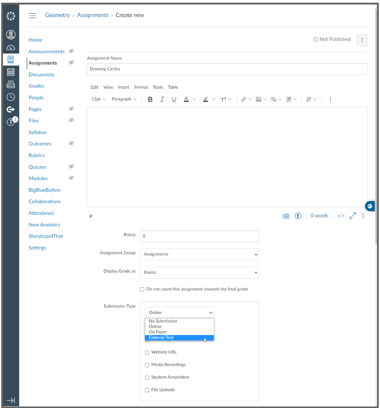 assignment 6 create a storyboard python