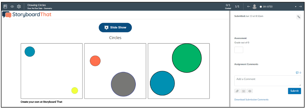 assignment 6 create a storyboard python