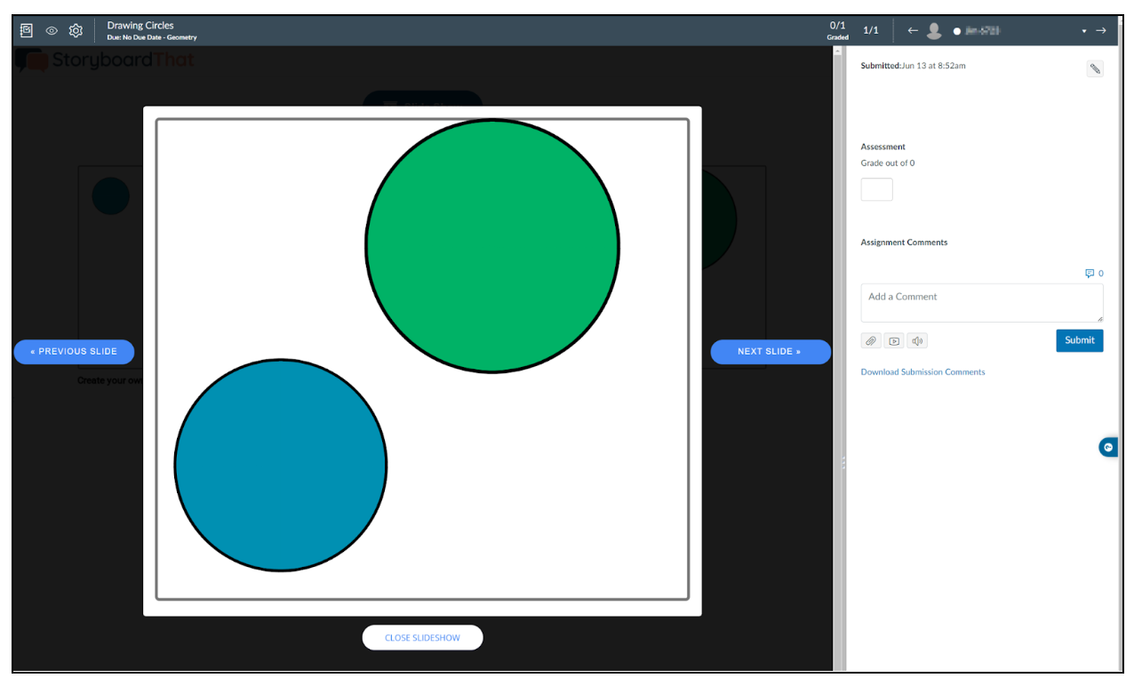 assignment 6 create a storyboard python