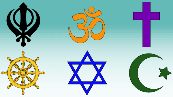 major world religions symbols