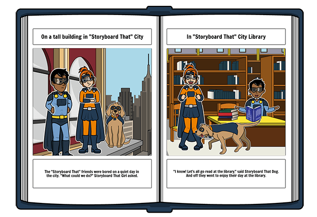Book Maker by Storyboard That!