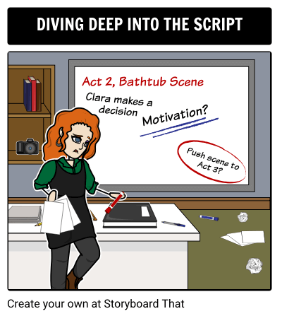 Dive Deep into your Script with a Storyboard