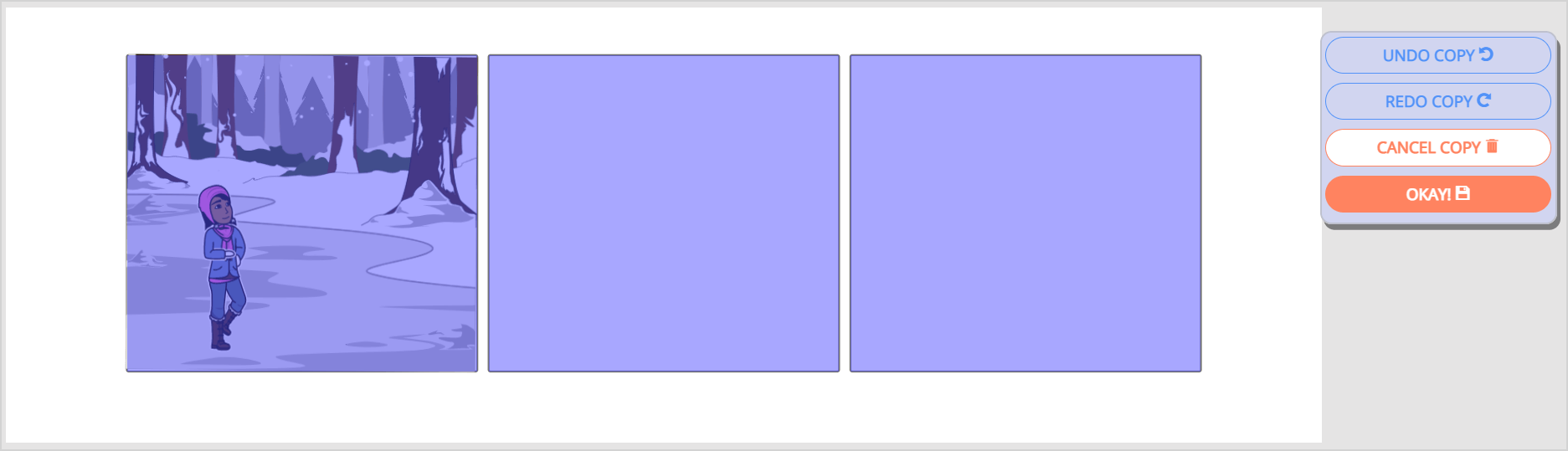 Screenshot of Copy Cell Function