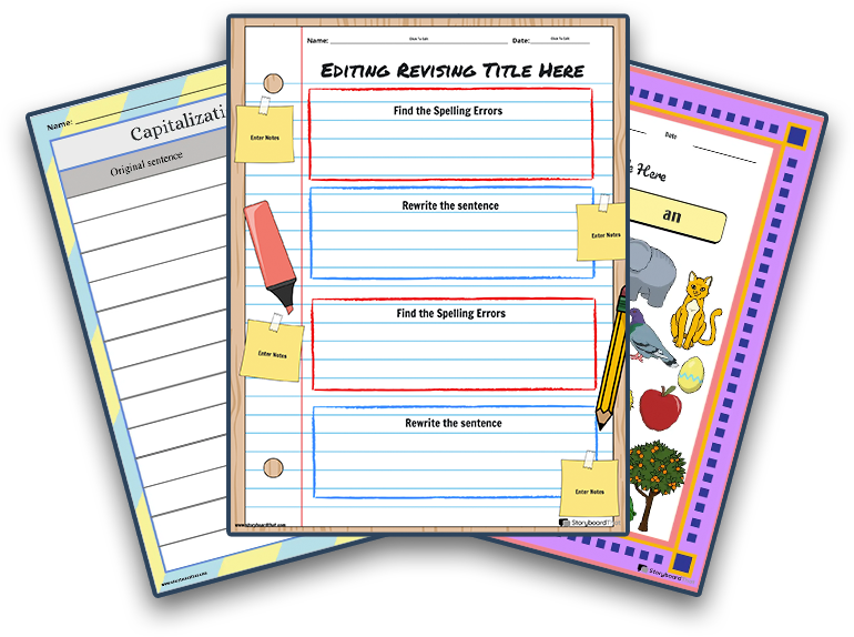 Writing Templates for Your Students