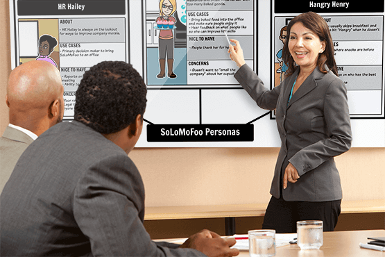 Storyboard software for business objectives