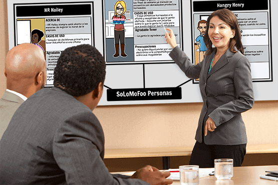 Software de storyboard para objetivos empresariales