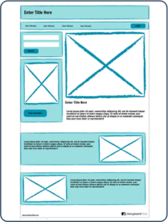 Explore general wireframe templates