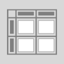 Layout de matriz - Organizador gráfico de comparação e contraste