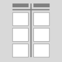 T-Chart Layout -Compare and contrast - cause and effect graphic organizer