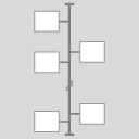 Разпределение на графиката - Графичен организатор на хронометър