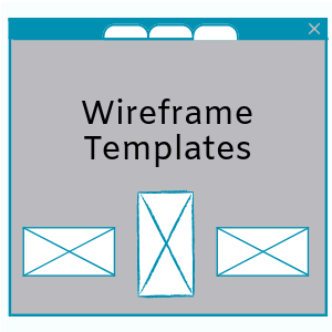 תבניות Wireframe
