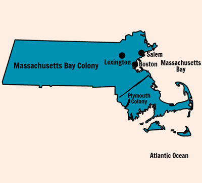 Colônia da Baía de Massachusetts - Colônia da Baía de Massachusetts: os Fatos