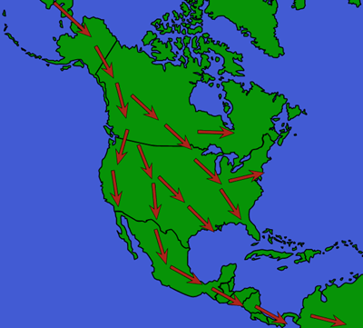 Vocabulaire des premières migrations vers les Amériques