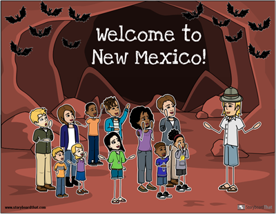 New Mexico Teacher Guide - New Mexico Landmark Postcard