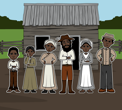 Slavery in America - Os 5Ws da Escravidão na América