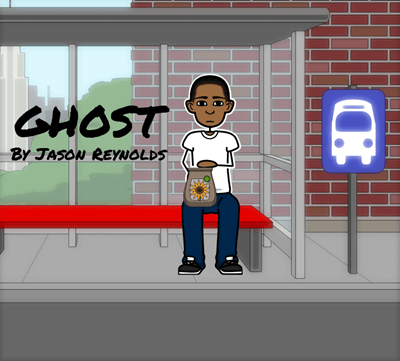 Handlungsdiagramm für Ghost von Jason Reynolds