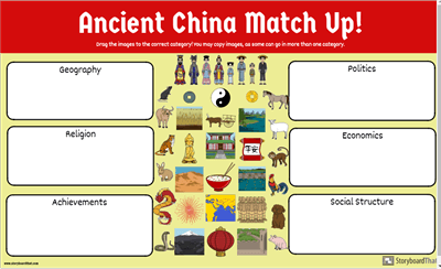 Senovės Kinija „Match Up Discovery Quest“