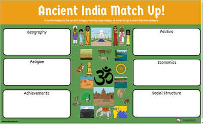 Ancient India Match Up Discovery Quest