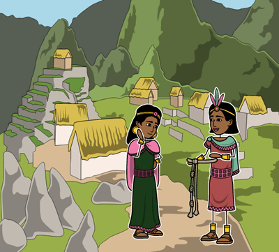 Inka Civilisations Ordforråd