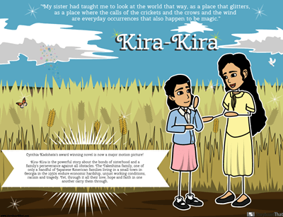 Cartaz do Filme Kira-Kira de Cynthia Kadohata