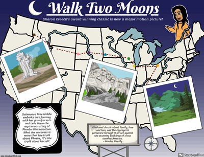 Plakat Filmowy Walk Two Moons