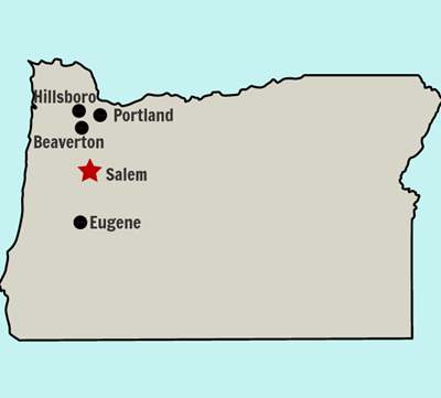 Fakti par Oregonu Oregonas Štats