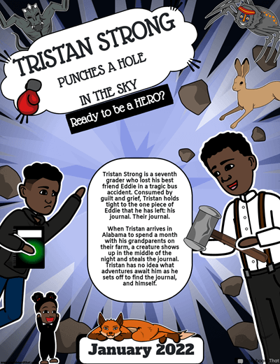 Poster del Film Tristan Strong fa un Buco nel Cielo