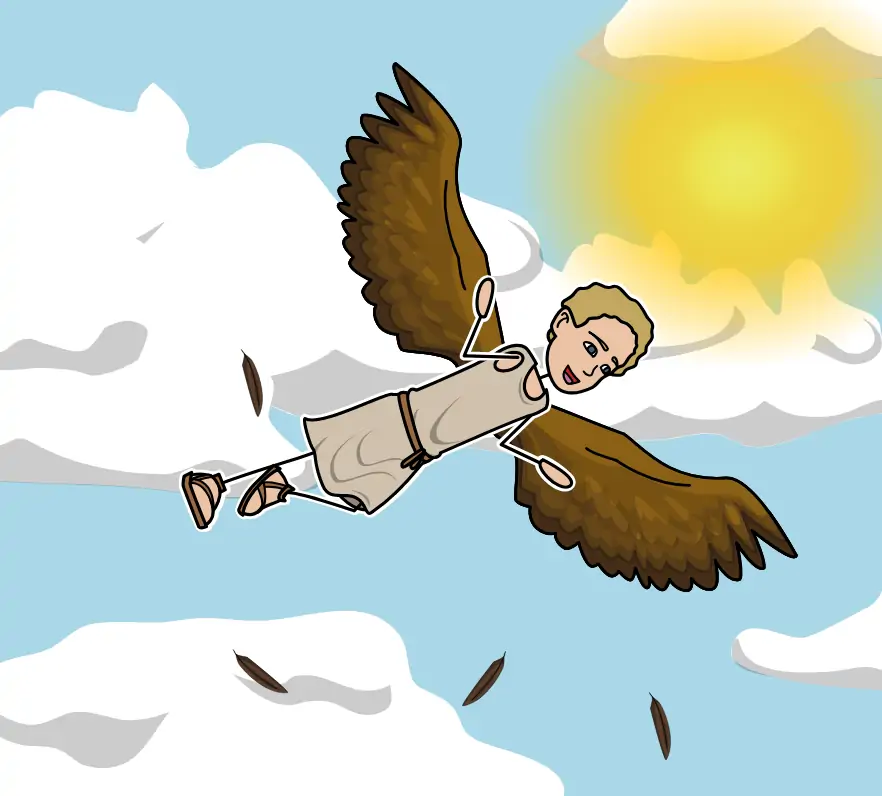 Icarus And Daedalus Clipart Of Children