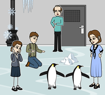 Los pingüinos del Sr. Popper por Richard y Florence Atwater - Resumen de los <i>pingüinos del Sr. Popper</i>