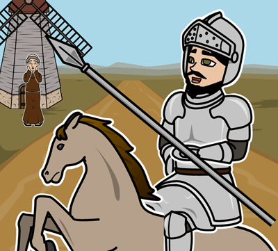 Don Quichotte par Miguel de Cervantes - <i>Don Quichotte</i> Résumé