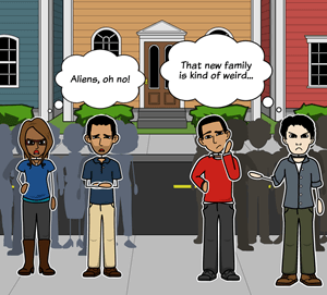 Maple Street: Analyzing Literary Elements | StoryboardThat