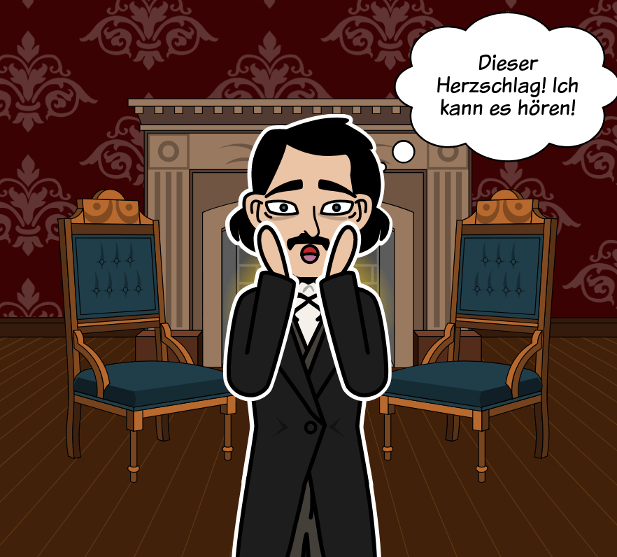 Das Verraterische Herz Von Edgar Allan Poe Die Verraterische Herzgeschichte