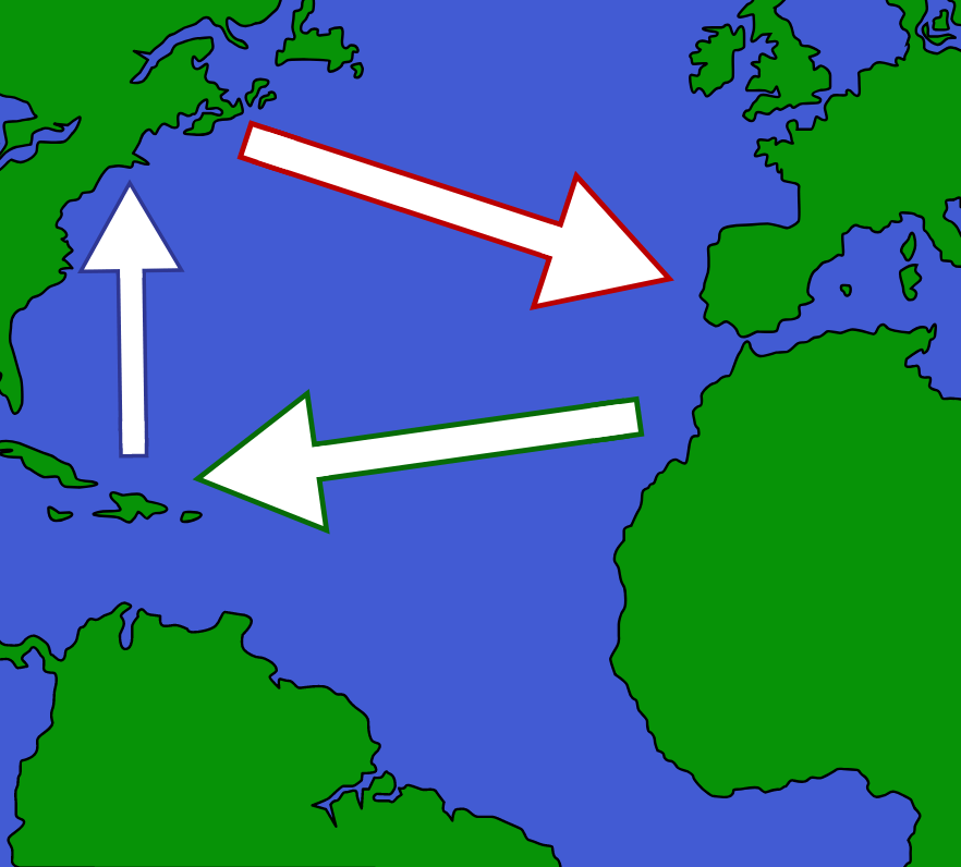 Plane Fur Den Handel Mit Atlantischen Sklaven Dreieckshandel