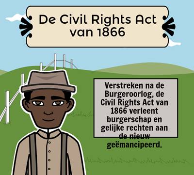 Geschiedenis van de Burgeroorlog - De Civil Rights Act van 1866